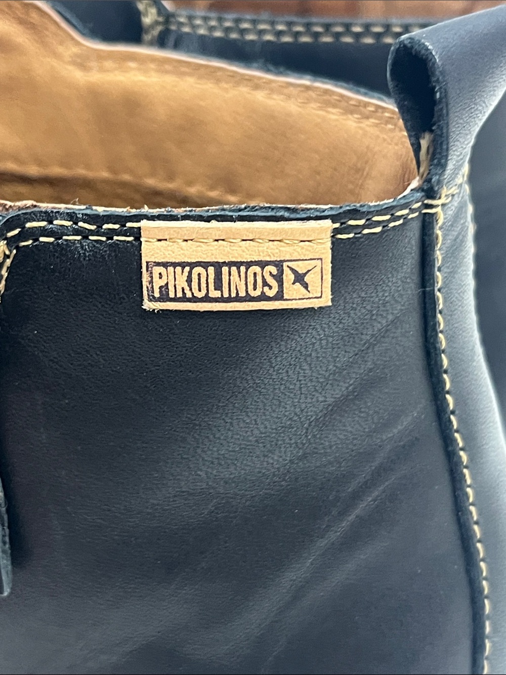 NWT Pikolinos Rotterdam Ankle Boots in Black Leather Women's Size 40 - Picture 4 of 10